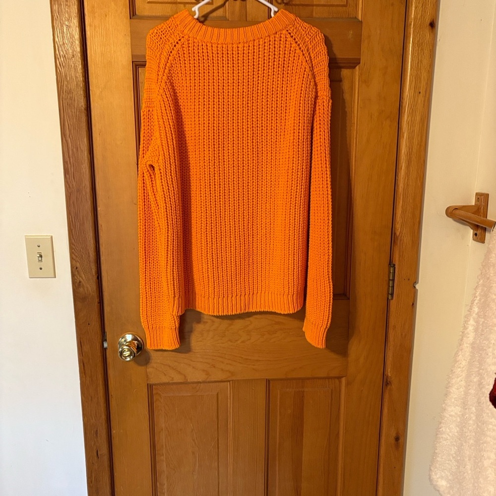 Tory Burch Orange Men's Sweater
